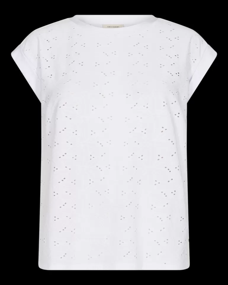 FREEQUENT FQBLOND - T-SHIRT - WHITE Brilliantwhite Store