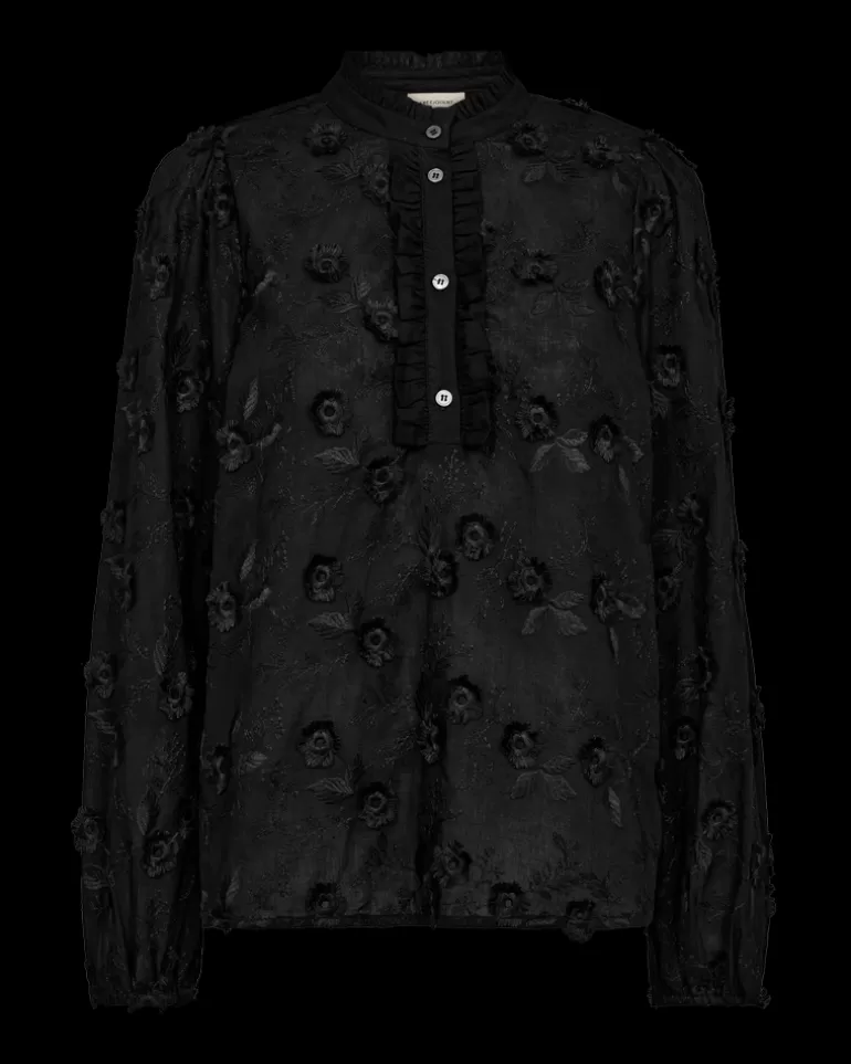 FREEQUENT FQDARANA - BLOUSE - Black Shop