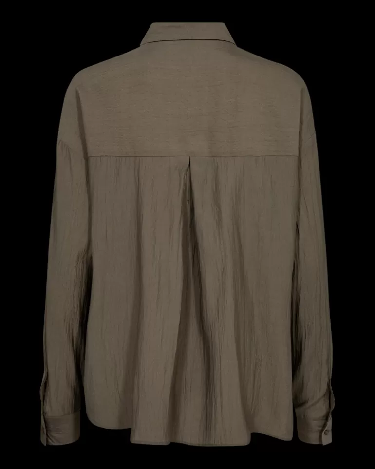 FREEQUENT FQELODIE-  SHIRT - BROWN Morel Shop