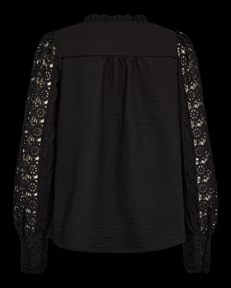 FREEQUENT FQESSA - BLOUSE - Black Cheap
