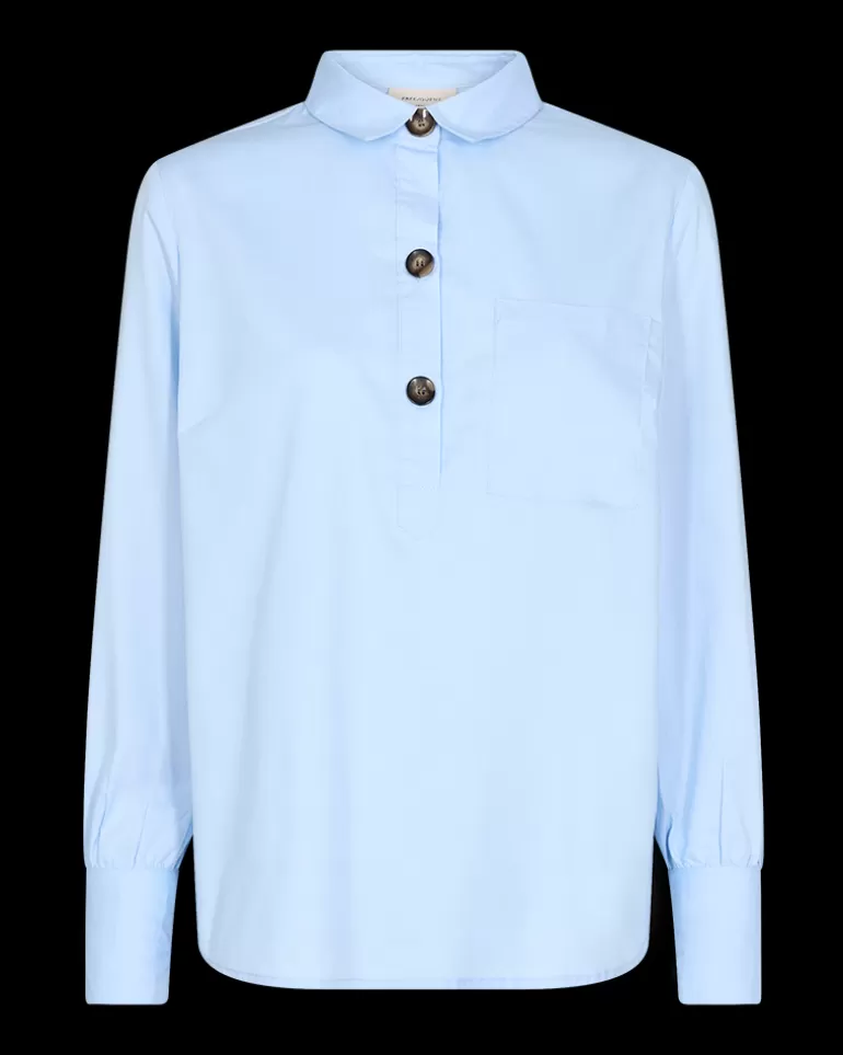 FREEQUENT FQFLYNN - SHIRT - BLUE ChambrayBlue Best Sale