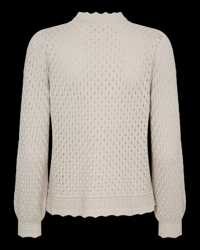 FREEQUENT FQGINA - PULLOVER - BEIGE Moonbeam Outlet