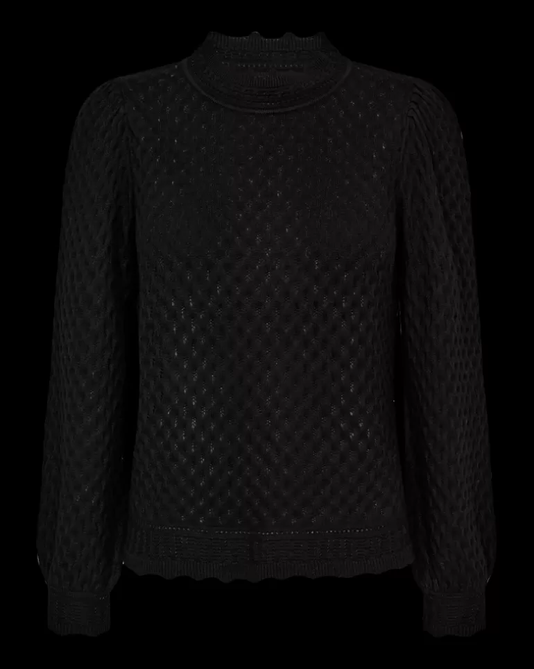 FREEQUENT FQGINA - PULLOVER - Black Hot
