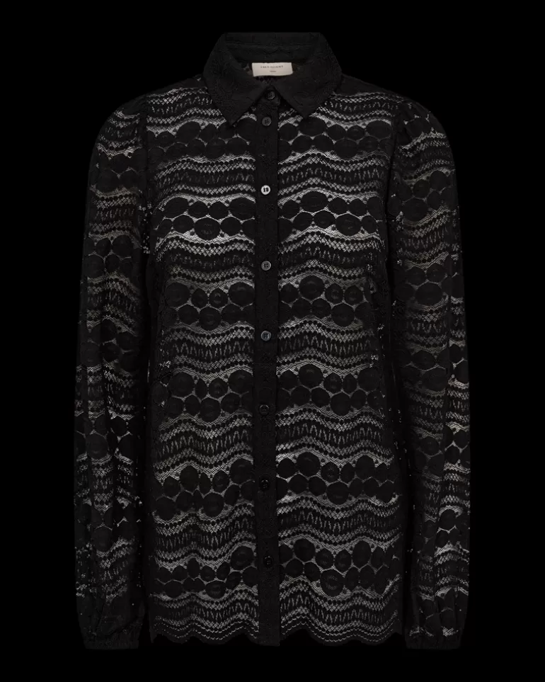 FREEQUENT FQGRO - BLOUSE - Black Fashion