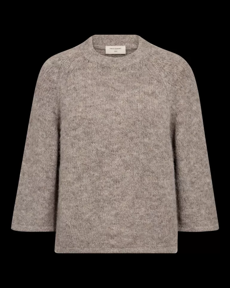 FREEQUENT FQGRSLULU - PULLOVER - BROWN DesertTaupeMelange Flash Sale