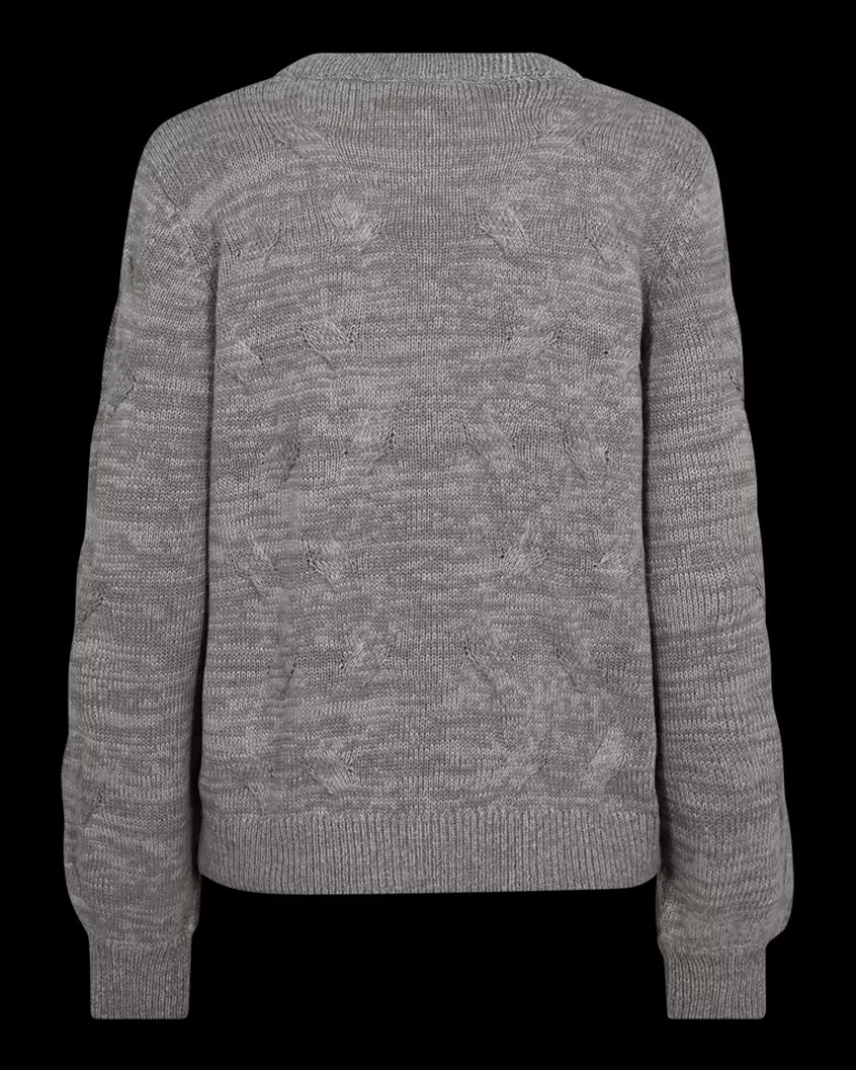 FREEQUENT FQJAZZ - KNITTED PULLOVER - GREY MediumGreymlg. Fashion