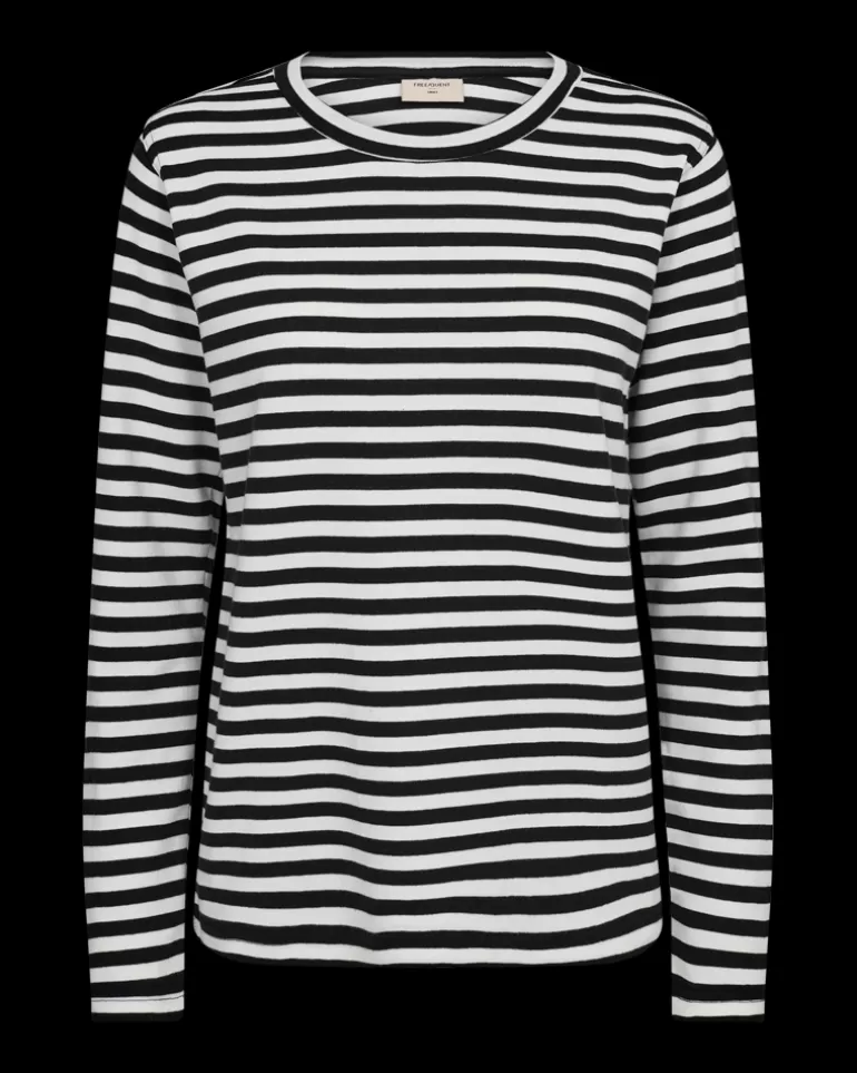 FREEQUENT FQJOY - BLOUSE - BLACK AND WHITE Blackw.StarOff-white Online