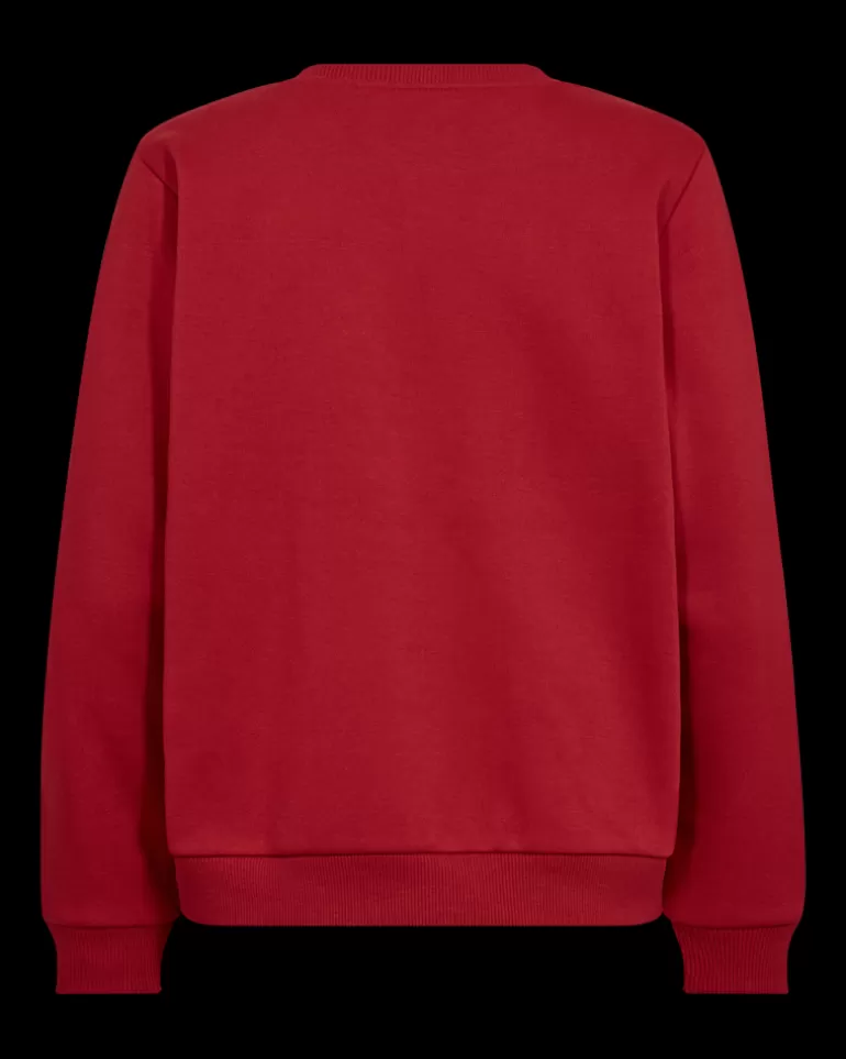 FREEQUENT FQKAMELA - PULLOVER - GREY,RED ChiliPepperw.Silver Shop