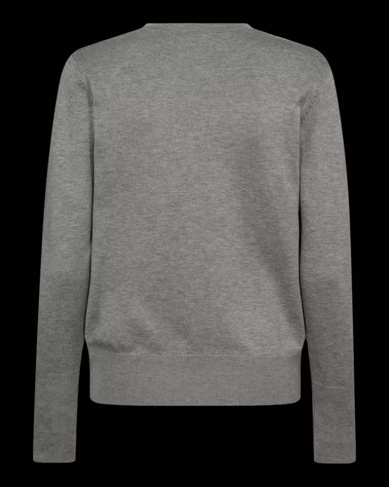 FREEQUENT FQKATIE - FINE-KNIT PULLOVER - GREY MediumGreymlg. Shop