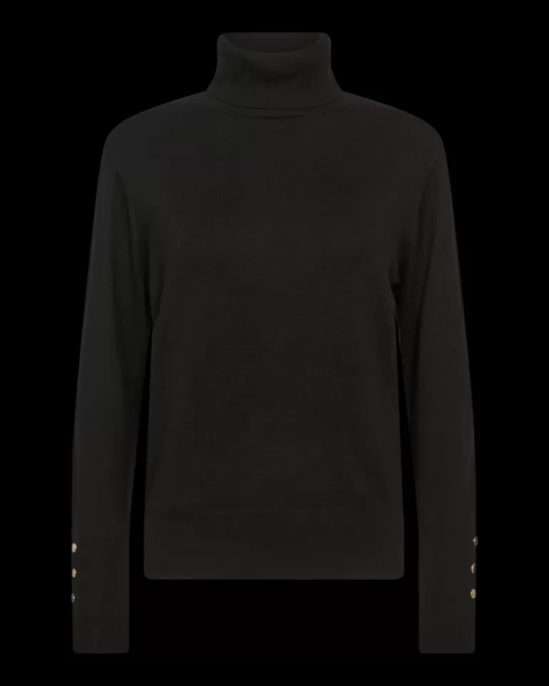 FREEQUENT FQKATIE - TURTLENECK - Black Outlet