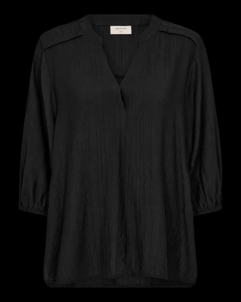 FREEQUENT FQLAGUNA - BLOUSE - Black Best