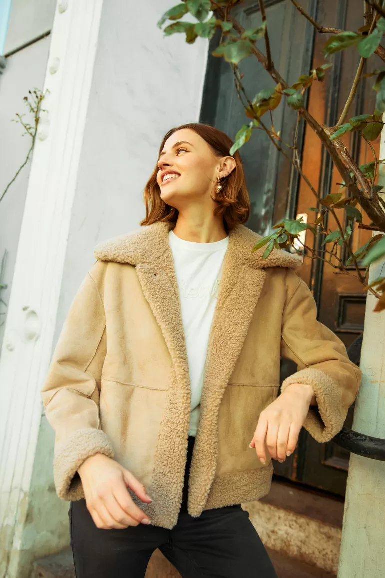 FREEQUENT FQLAMBY - JACKET - BEIGE SimplyTaupe New