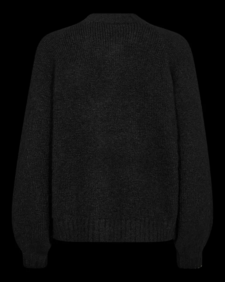 FREEQUENT FQLOUISA - CARDIGAN - Black Store