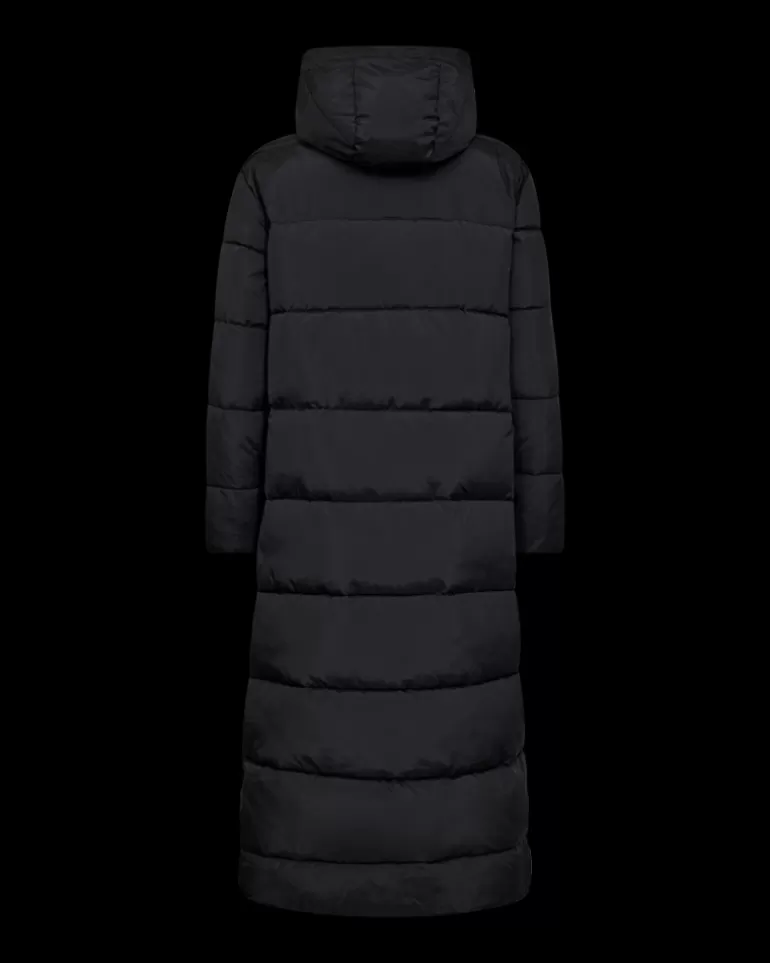 FREEQUENT FQLULA - WADDED JACKET - Black Hot