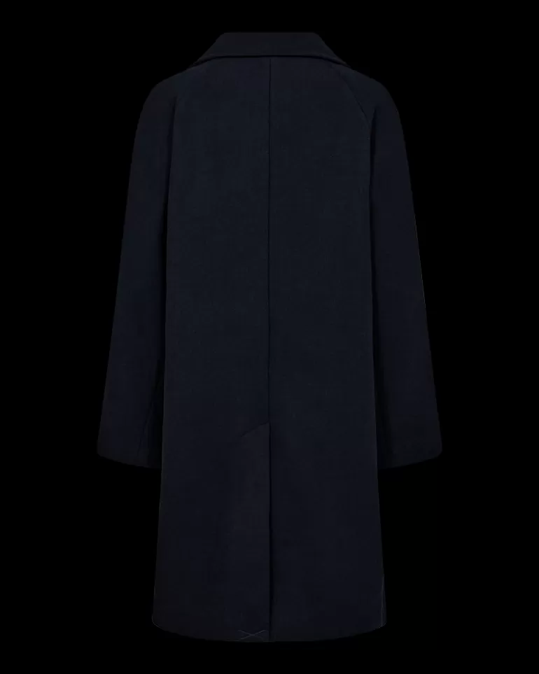 FREEQUENT FQMELLON - LONG JACKET - BLUE NavyBlazer Fashion