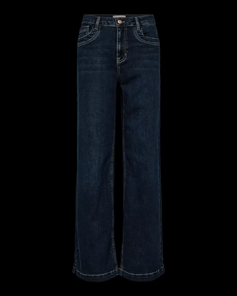 FREEQUENT FQMILLY - JEANS - BLUE DarkBlueDenim Cheap