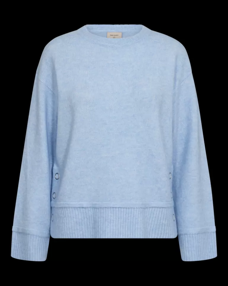 FREEQUENT FQMULLE - PULLOVER - BLUE ChambrayBlueMelange Shop
