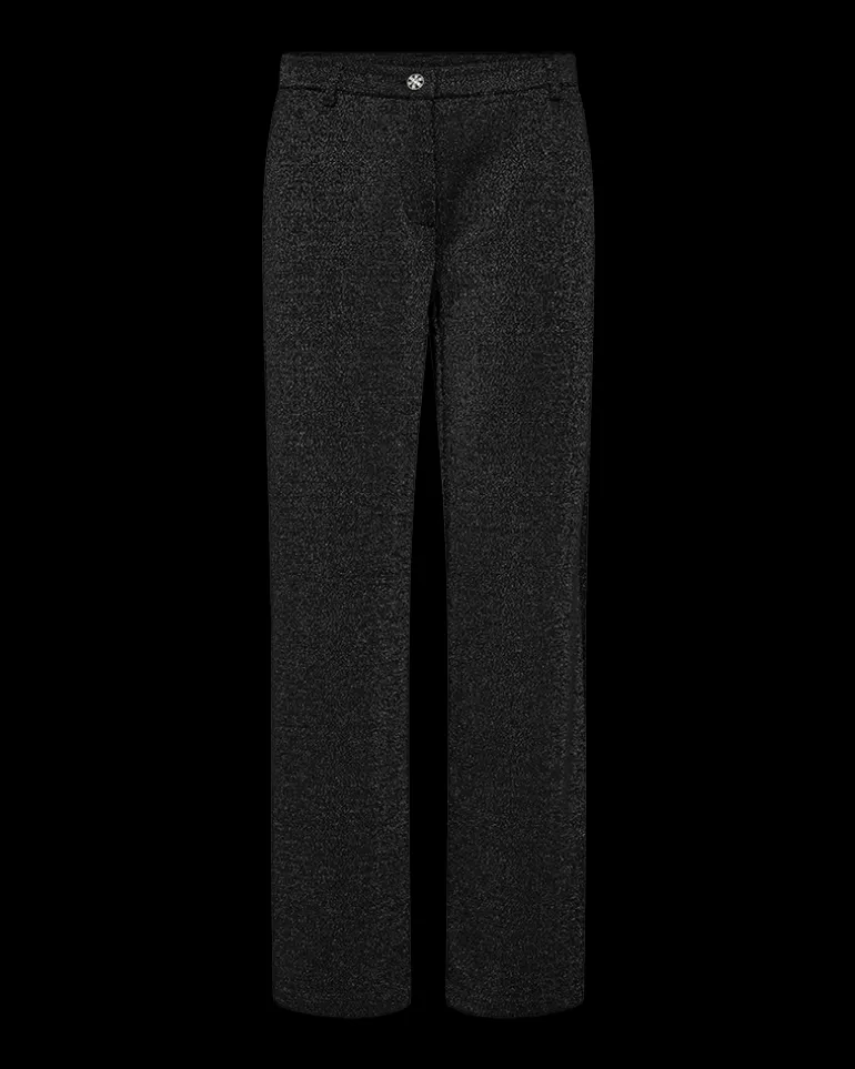 FREEQUENT FQNANNILUX - PANTS - BLACK Blackw.Silver Outlet