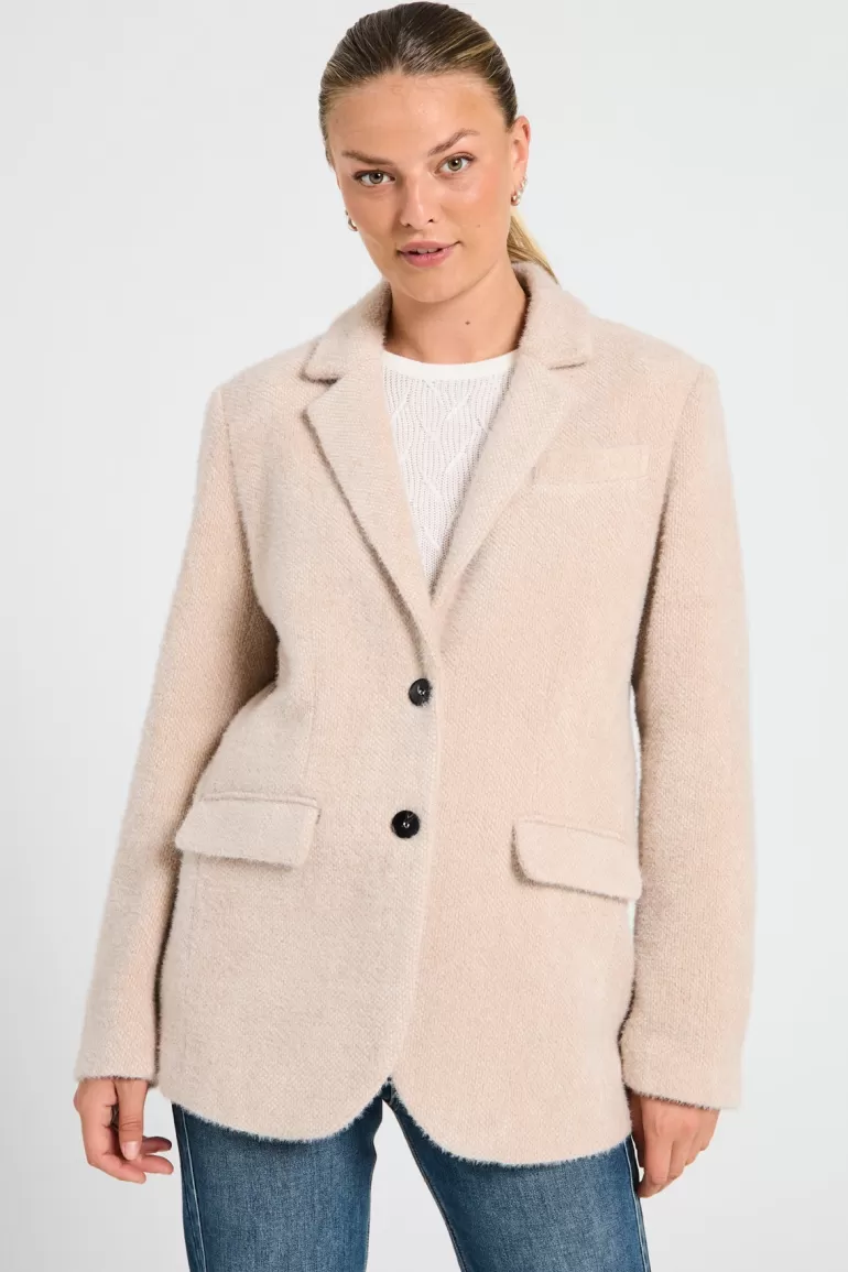 FREEQUENT FQNELEEN - JACKET - BEIGE SimplyTaupe Clearance