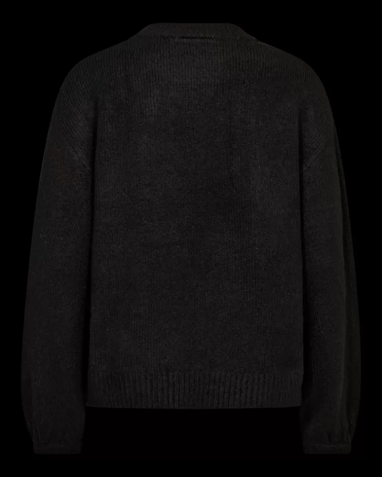 FREEQUENT FQPEARL - PULLOVER - Black Hot