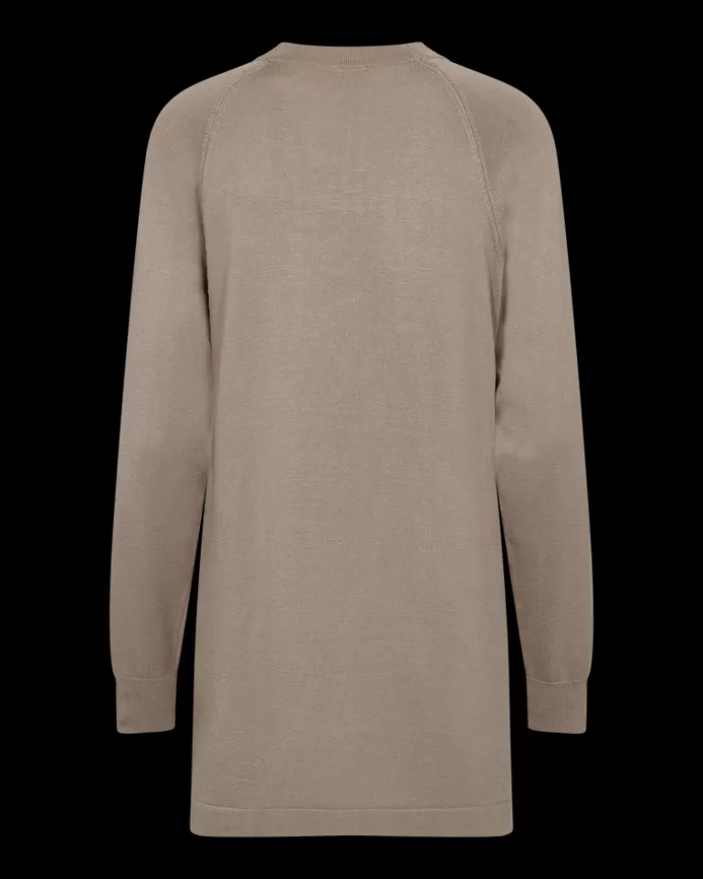 FREEQUENT FQPLAIN - CARDIGAN - BEIGE SimplyTaupe Sale