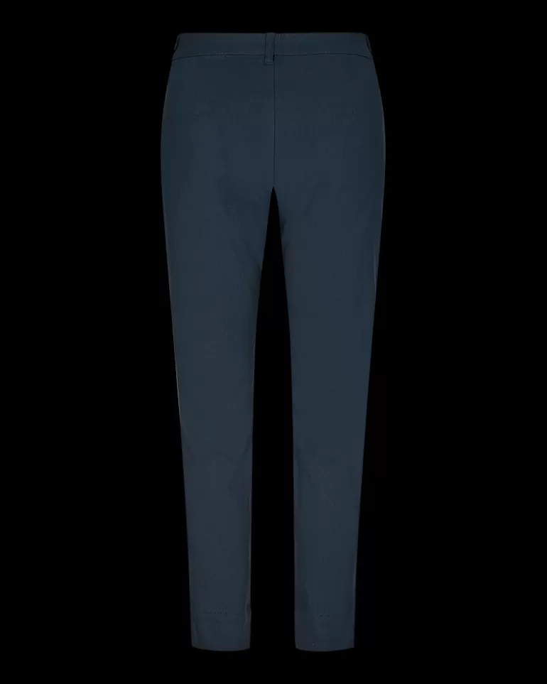 FREEQUENT FQREX - ANKLE PANTS - BLUE Salute Discount