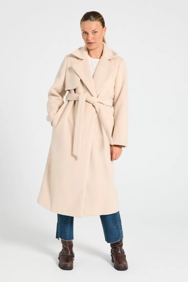 FREEQUENT FQRIGGO - JACKET - BEIGE Moonbeam Best
