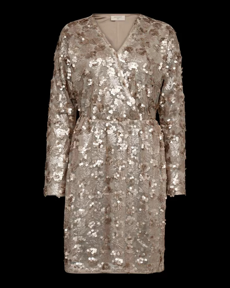 FREEQUENT FQSESA - DRESS - BEIGE SimplyTaupe Clearance