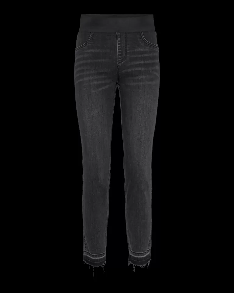 FREEQUENT FQSHANTAL - ANKLEPANTS WITH WAISTBAND - Black Sale