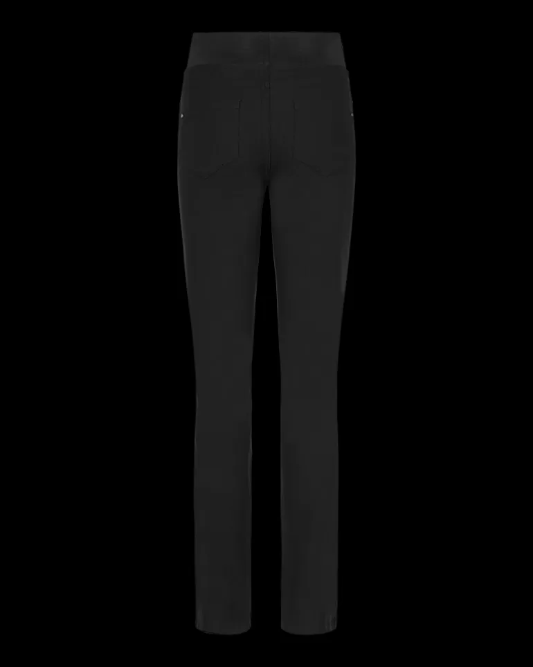FREEQUENT FQSHANTAL - PANTS WITH ELASTICATED WAISTBAND - Black Cheap