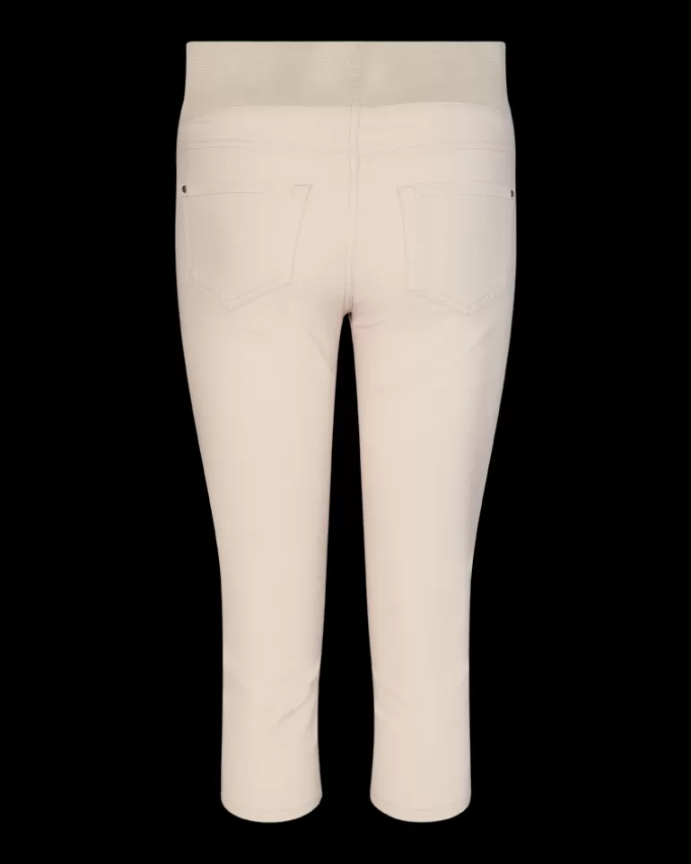 FREEQUENT FQSHANTAL - POWER CAPRI PANTS - BEIGE Moonbeam Flash Sale