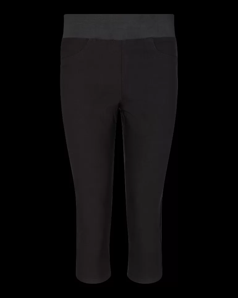 FREEQUENT FQSHANTAL - POWER CAPRI PANTS - Black Flash Sale