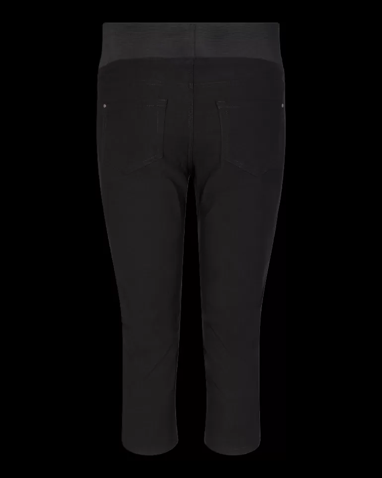 FREEQUENT FQSHANTAL - POWER CAPRI PANTS - Black Flash Sale
