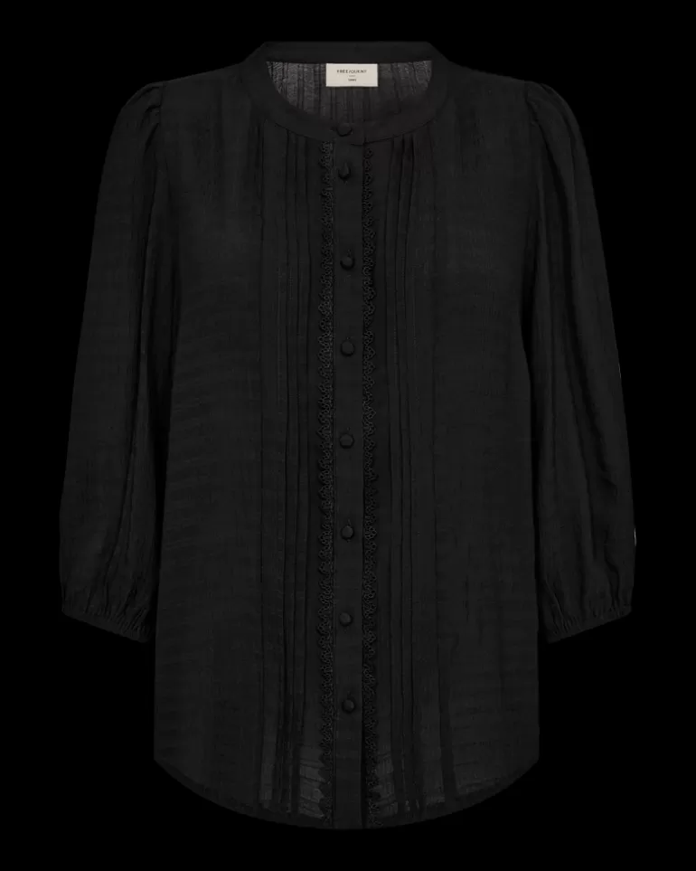FREEQUENT FQSHU - SHIRT - Black Clearance