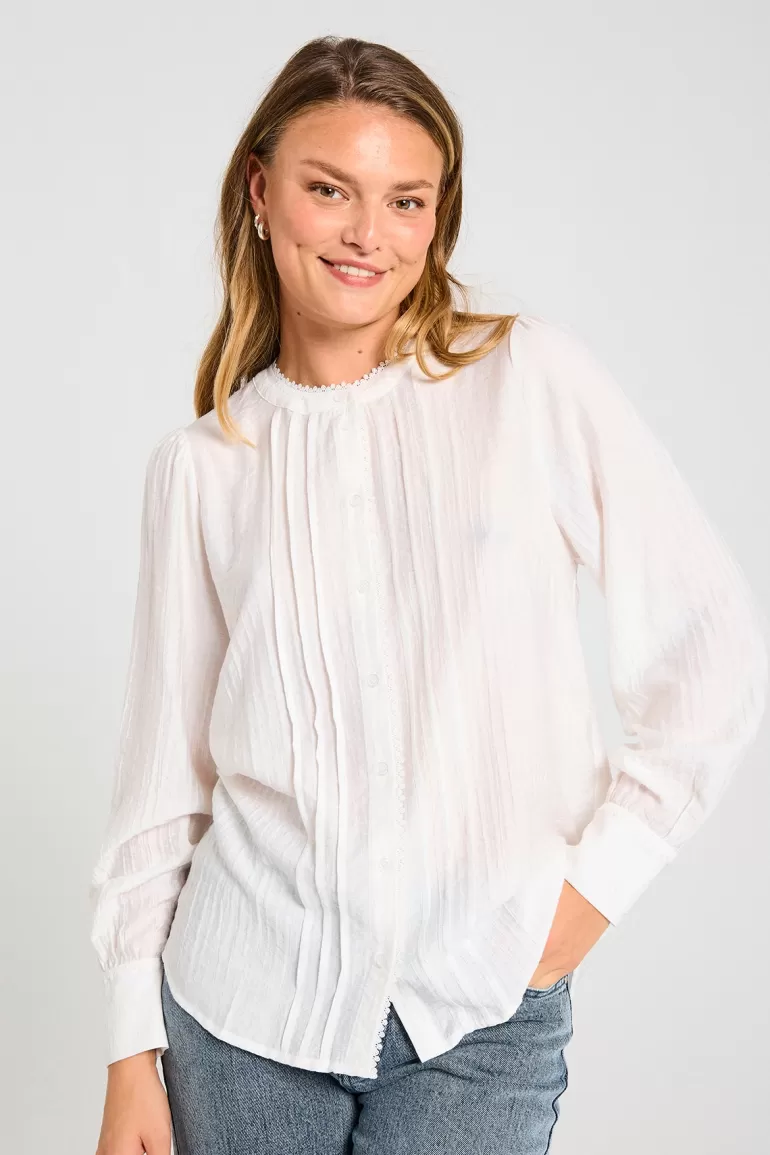 FREEQUENT FQSHULY - SHIRT - WHITE StarOff-white Best