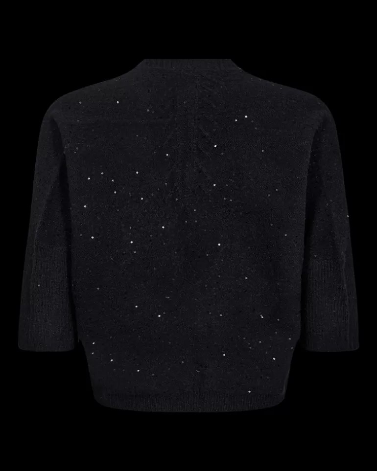 FREEQUENT FQSIGGY - CARDIGAN - BLACK Blackw.Black Discount