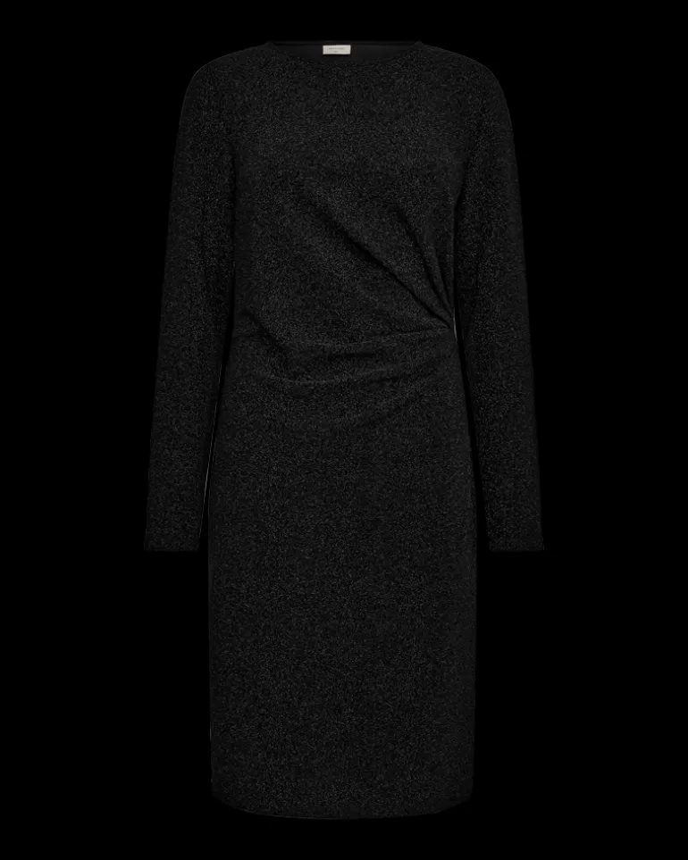 FREEQUENT FQSISSEL - DRESS - BLACK Blackw.BlackMetallic Outlet