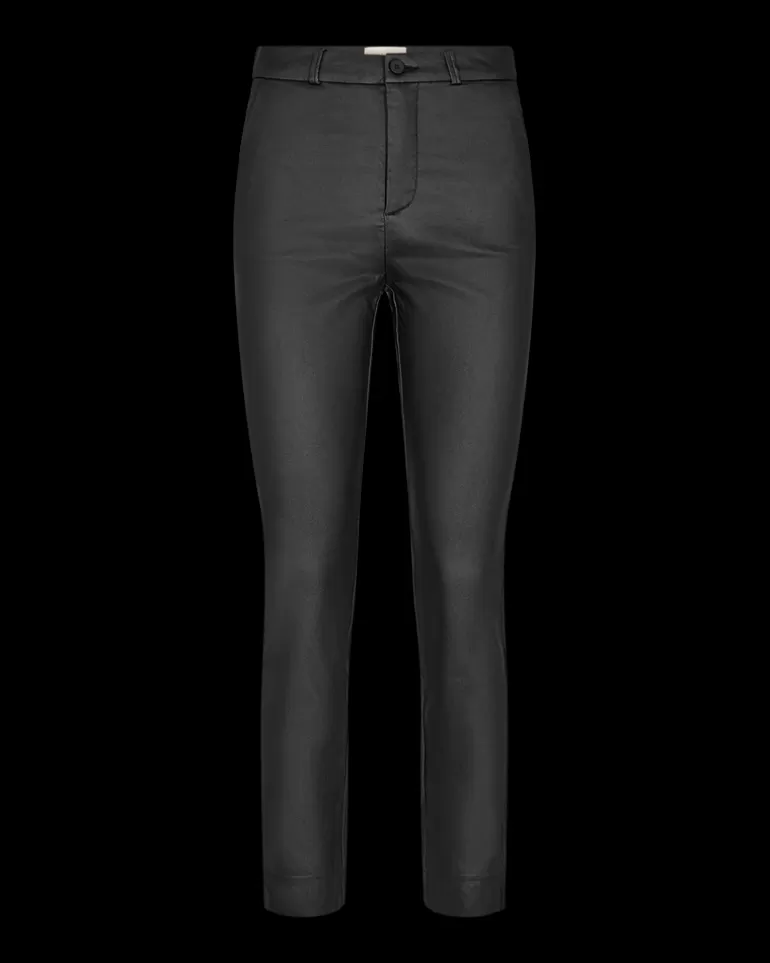FREEQUENT FQSOLVEJ - ANKLE COOPER PANTS - Black Flash Sale