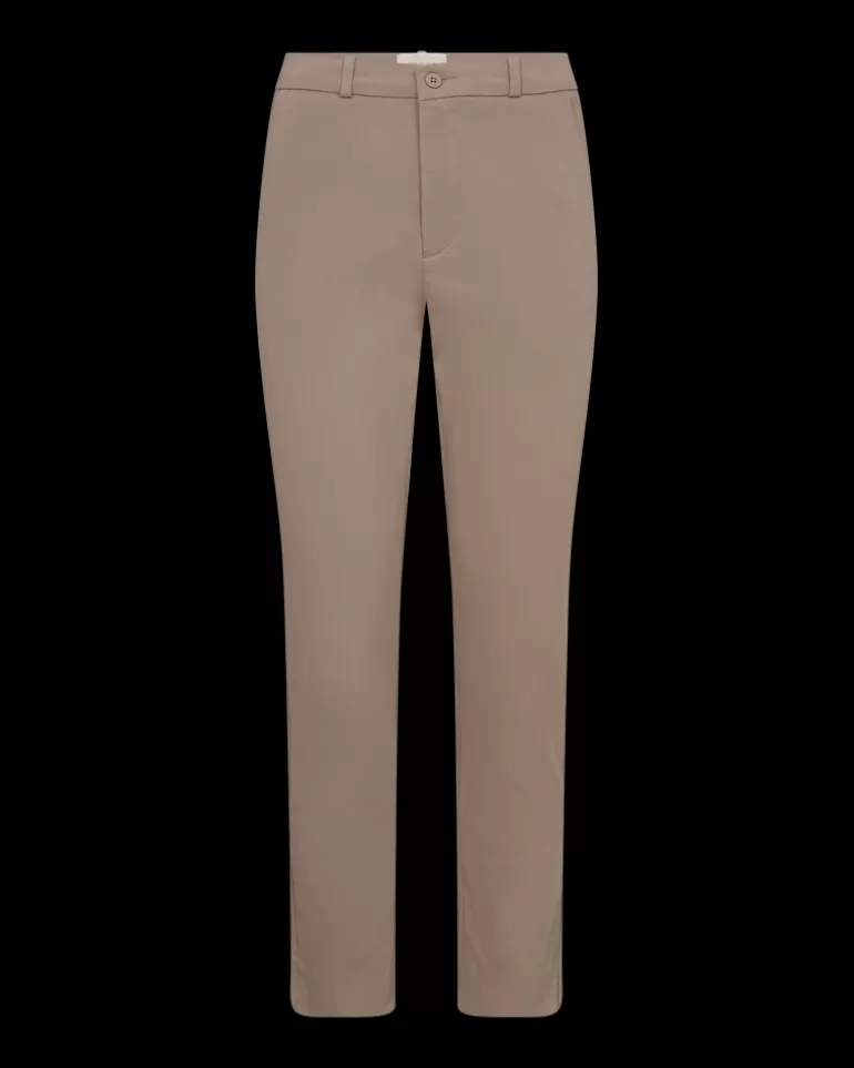 FREEQUENT FQSOLVEJ - ANKLE PANTS - BROWN DesertTaupe Hot