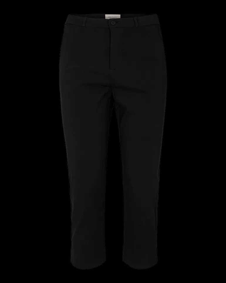 FREEQUENT FQSOLVEJ - CAPRI PANTS - Black Store