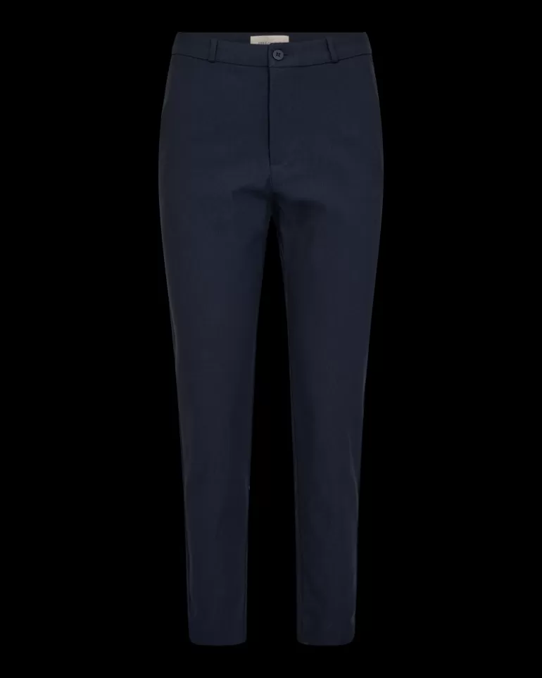 FREEQUENT FQSOLVEJ-PANTS - BLUE NavyBlazer Fashion