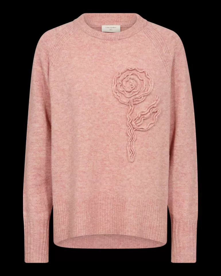 FREEQUENT FQVIDOO - PULLOVER - ROSE MistyRoseMelange Sale