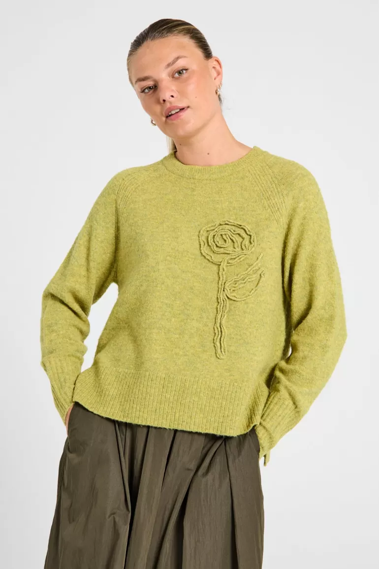 FREEQUENT FQVIDOO - PULLOVER - YELLOW WillowMelange Sale