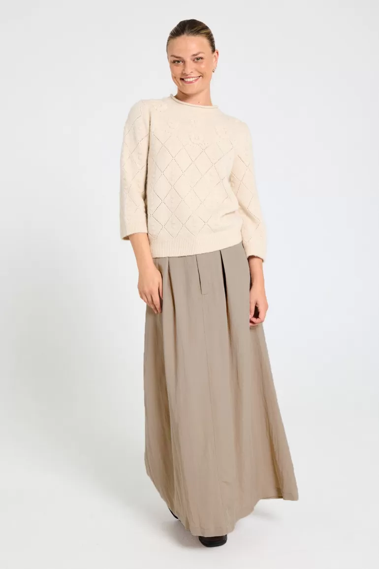 FREEQUENT FQZONE - SKIRT - BEIGE SimplyTaupe New